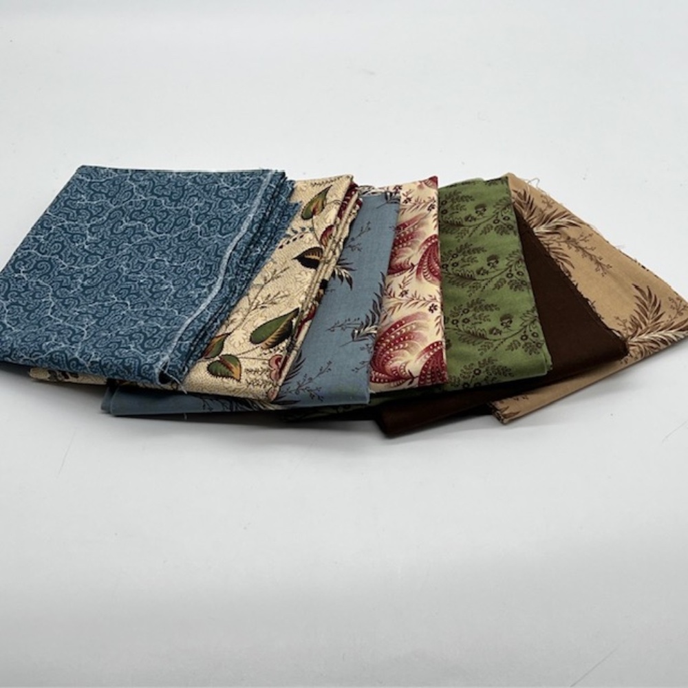 Fat Quarter Fabric Variety Bundle #3 - 7 Pieces of 100% Cotton Print 18 x 22